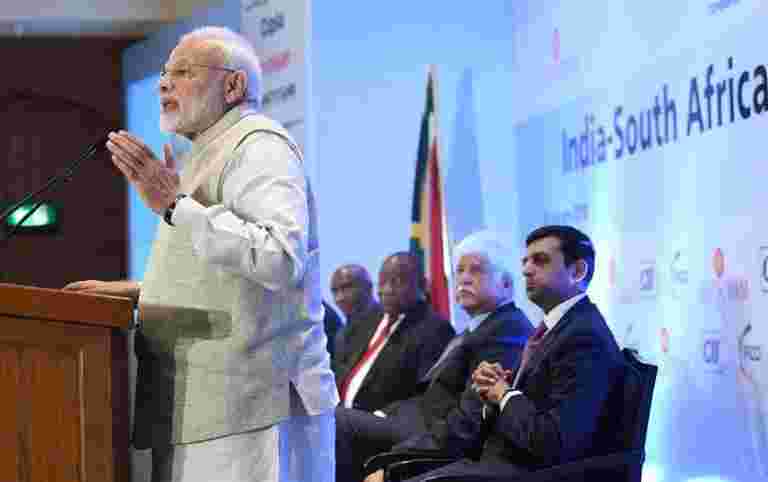 Narendra Modi说，印度准备成为世界第5大经济体